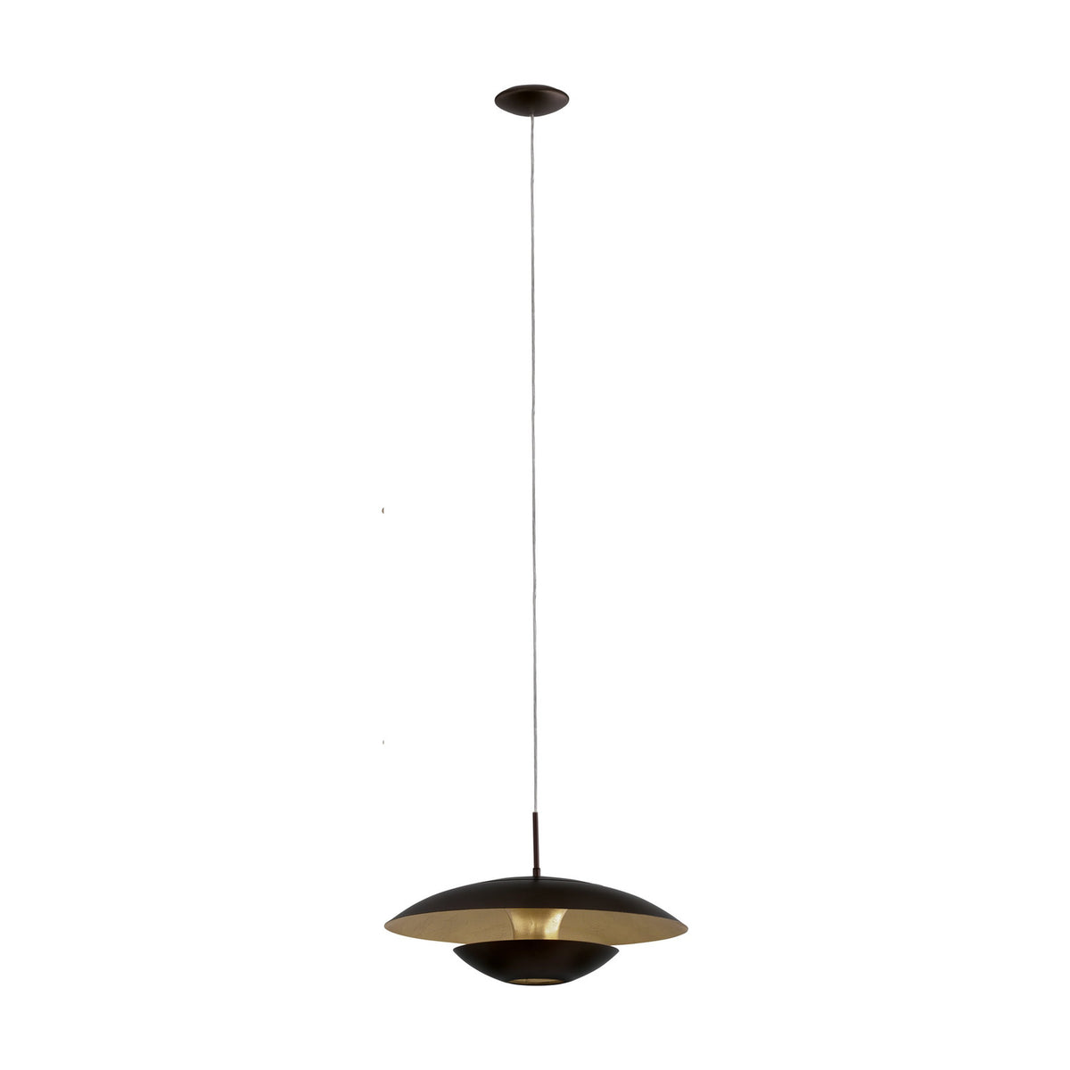 Dronvelle Pendant Light - Brown & Gold