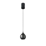 Drop LED Pendant Light 7W 3000K - Pearl Black