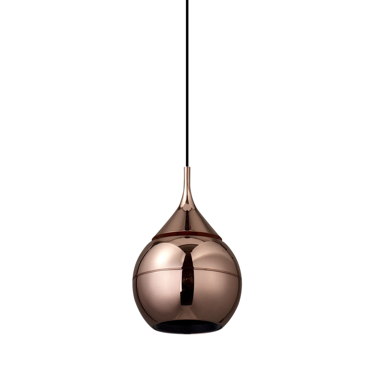 Drop LED Pendant Light 7W 3000K - Pearl Black