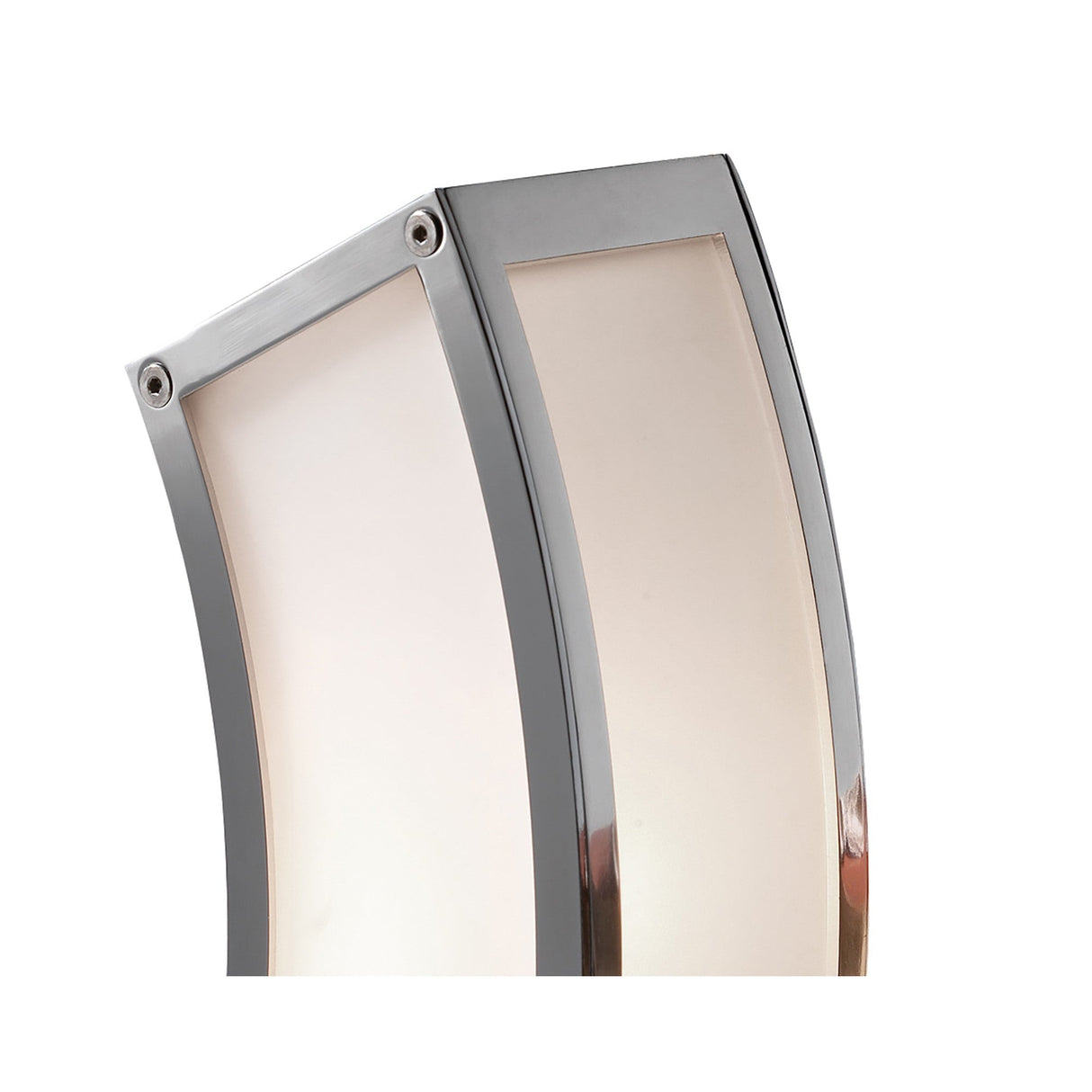 Duna LED Table Lamp 15W 2700K - Polished Chrome With White Acrylic