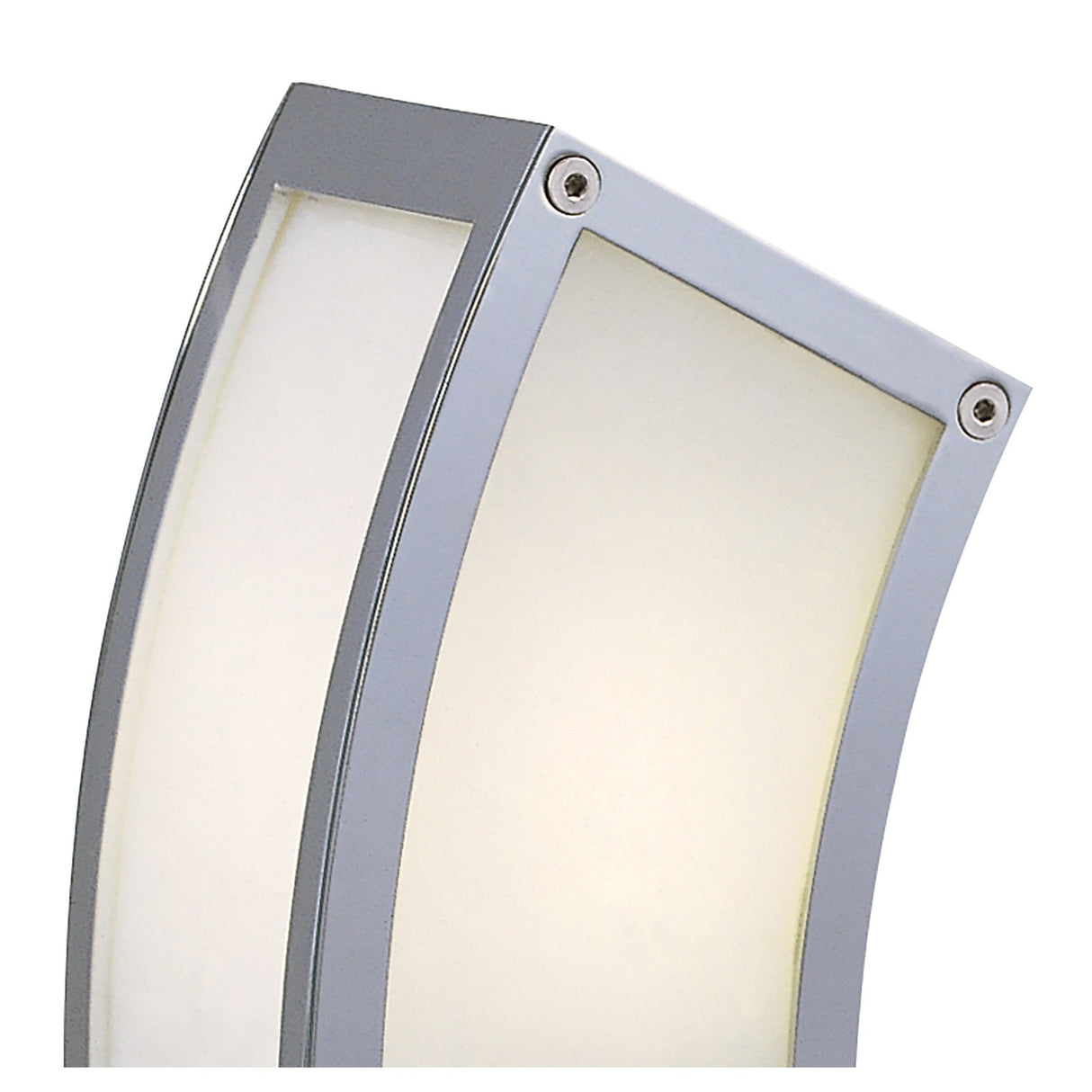 Duna 1 Light Table Lamp - Polished Chrome With White Acrylic