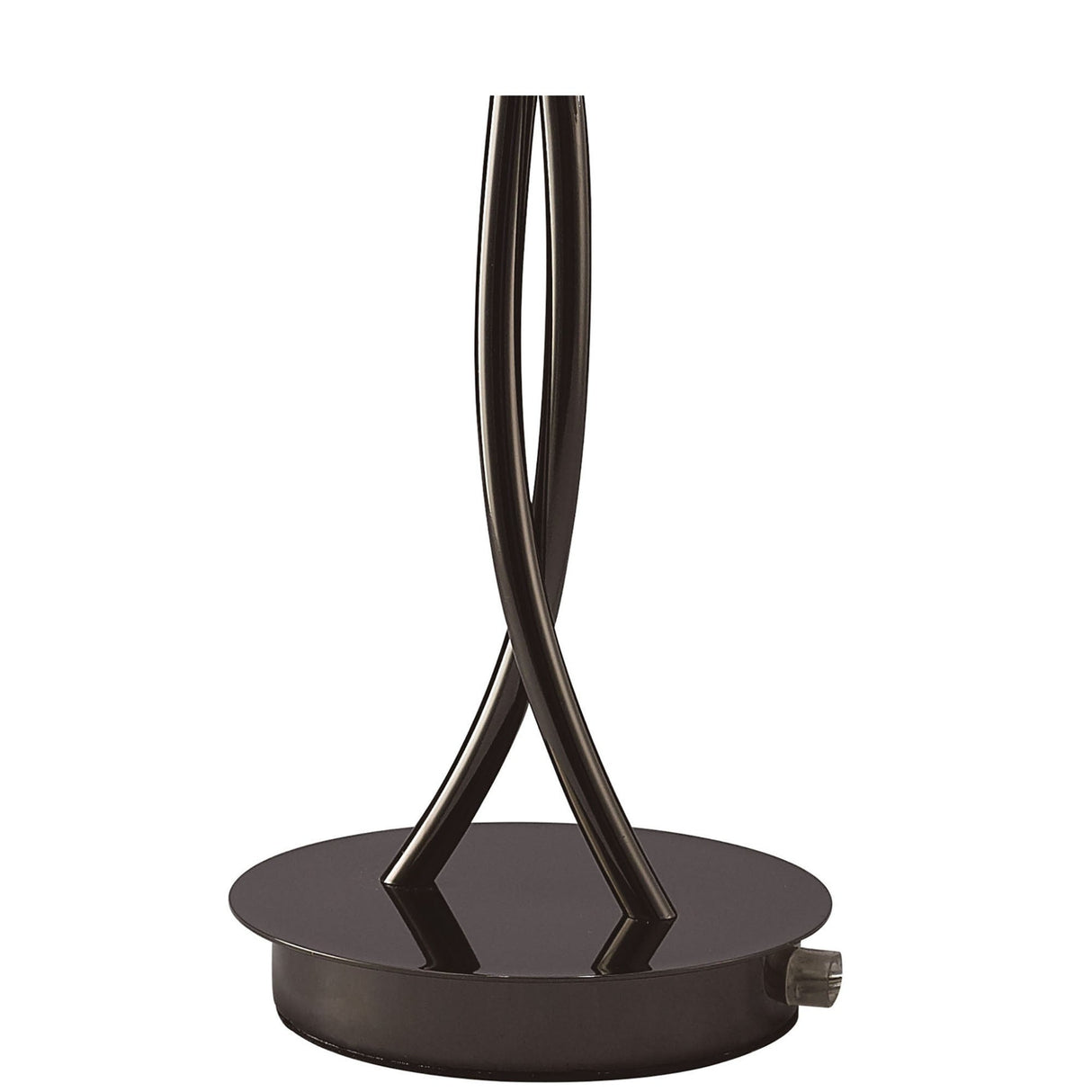 Eclipse 2 Light Table Lamp - Black Chrome