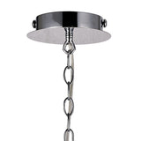 Eden 55cm 4 Light Crystal Chandelier - Polished Chrome