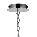 Eden 72cm 8 Light Crystal Chandelier - Polished Chrome