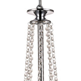 Eden 72cm 8 Light Crystal Chandelier - Polished Chrome