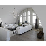 Eden 72cm 8 Light Crystal Chandelier - Polished Chrome