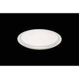 Edge Smart Large CCT Dimmable LED Flush Ceiling Light With Remote & App & Voice Control - White