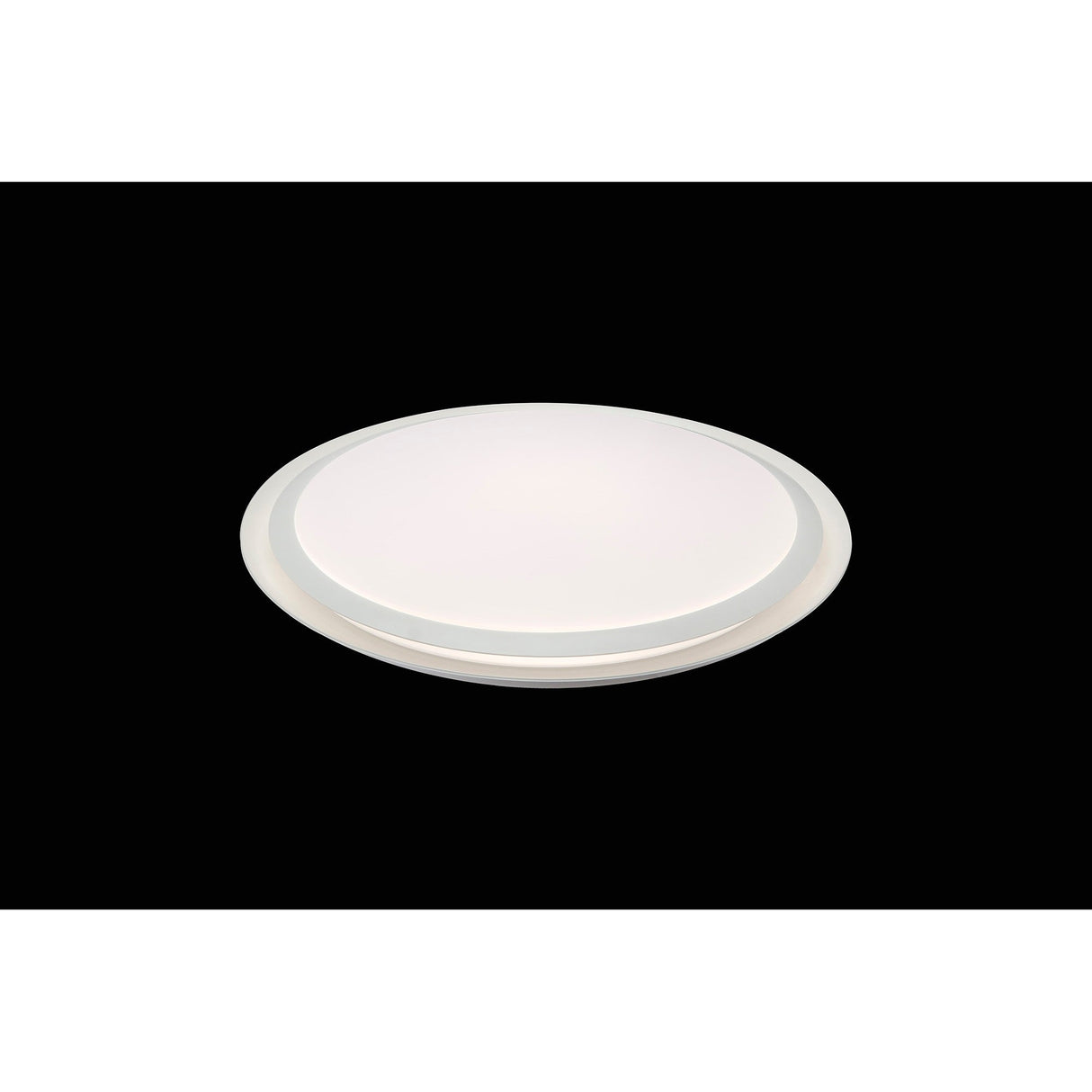 Edge Smart Small CCT Dimmable LED Flush Ceiling Light With Remote & App & Voice Control - White