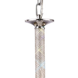Elena 56cm 5 Light Crystal Chandelier - Polished Chrome