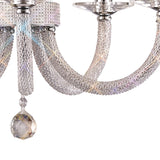 Elena 56cm 5 Light Crystal Chandelier - Polished Chrome