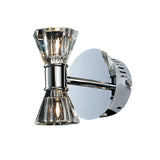Elisa 2 Light Wall Light - Polished Chrome