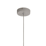 Elsa 17cm 1 Light Glass Pendant Light - Clear & Frosted