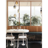 Elsa 5 Light Glass Cluster Pendant Light - Multicoloured