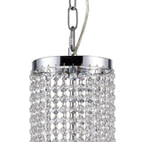 Emily 62cm 7 Light Crystal Chandelier - Polished Chrome