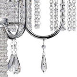 Emily 62cm 7 Light Crystal Chandelier - Polished Chrome