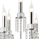 Emily 89cm 13 Light Crystal Chandelier - Polished Chrome