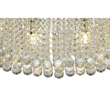 Empire 60cm Round 9 Light Crystal Chandelier - Polished Chrome