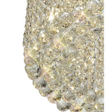 Empire 60cm Round 9 Light Crystal Chandelier - Polished Chrome