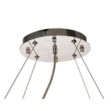 Empire 85cm Round 12 Light Crystal Chandelier - Polished Chrome