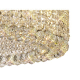 Empire 85cm Round 12 Light Crystal Chandelier - Polished Chrome