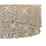 Empire 110cm Round 15 Light Crystal Chandelier - Polished Chrome