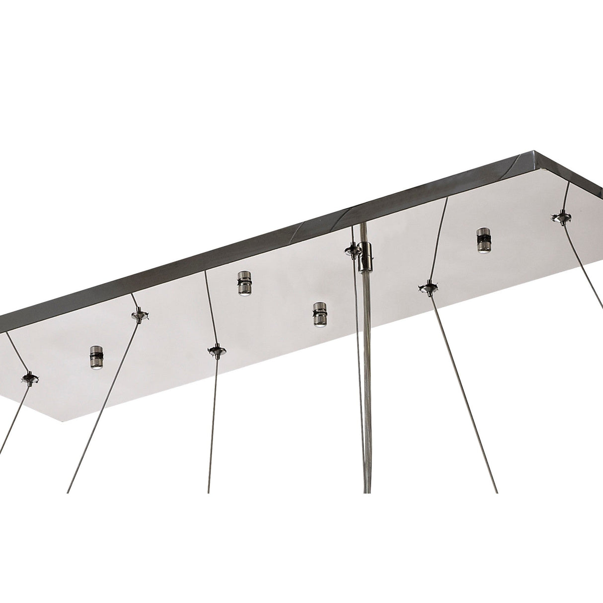 Empire 122cm 14 Light Crystal Linear Suspension Light - Chrome