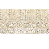 Empire 100cm Oval 10 Light Crystal Chandelier - Polished Chrome