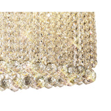 Empire 100cm Oval 10 Light Crystal Chandelier - Polished Chrome