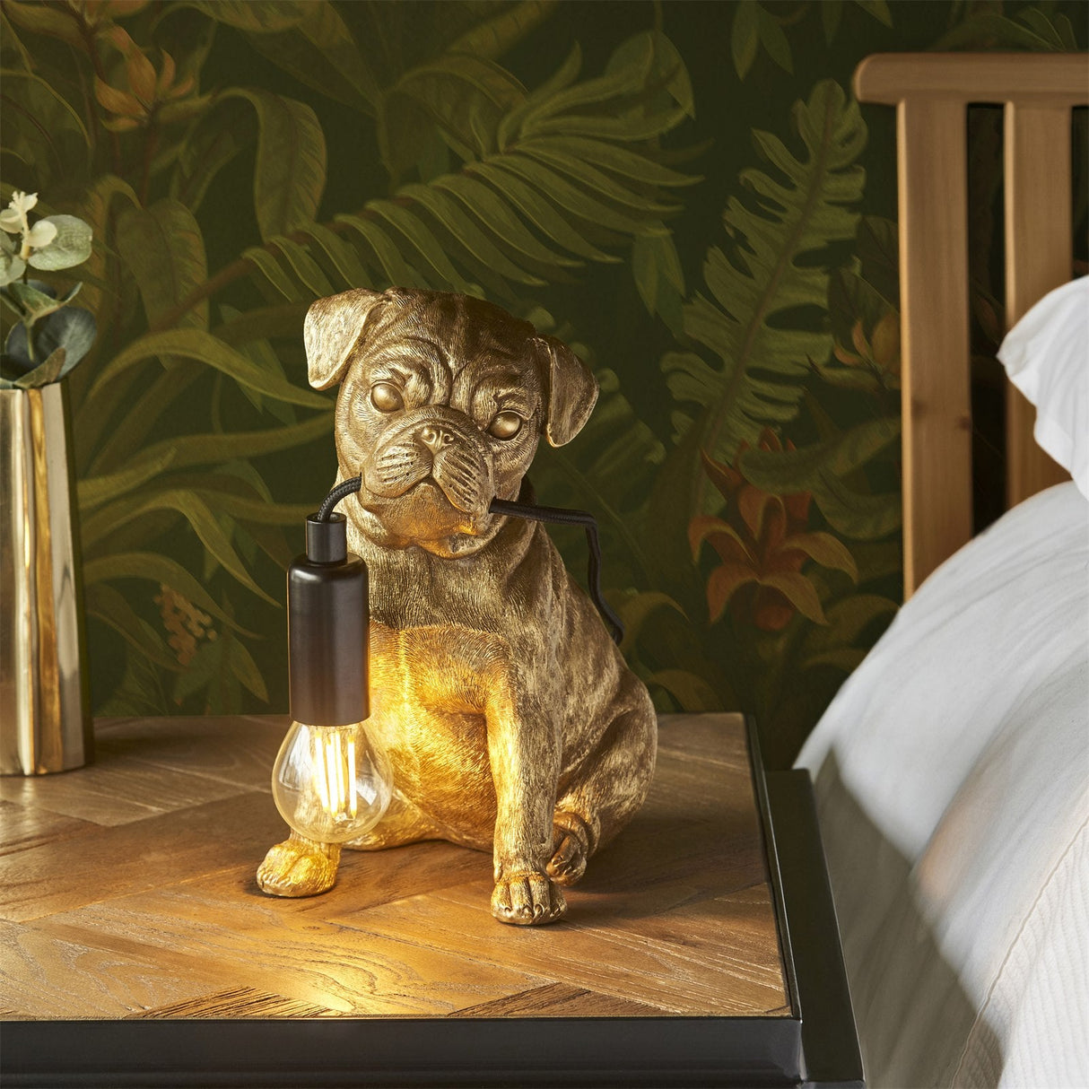 Endon Pug Puppy Table Lamp