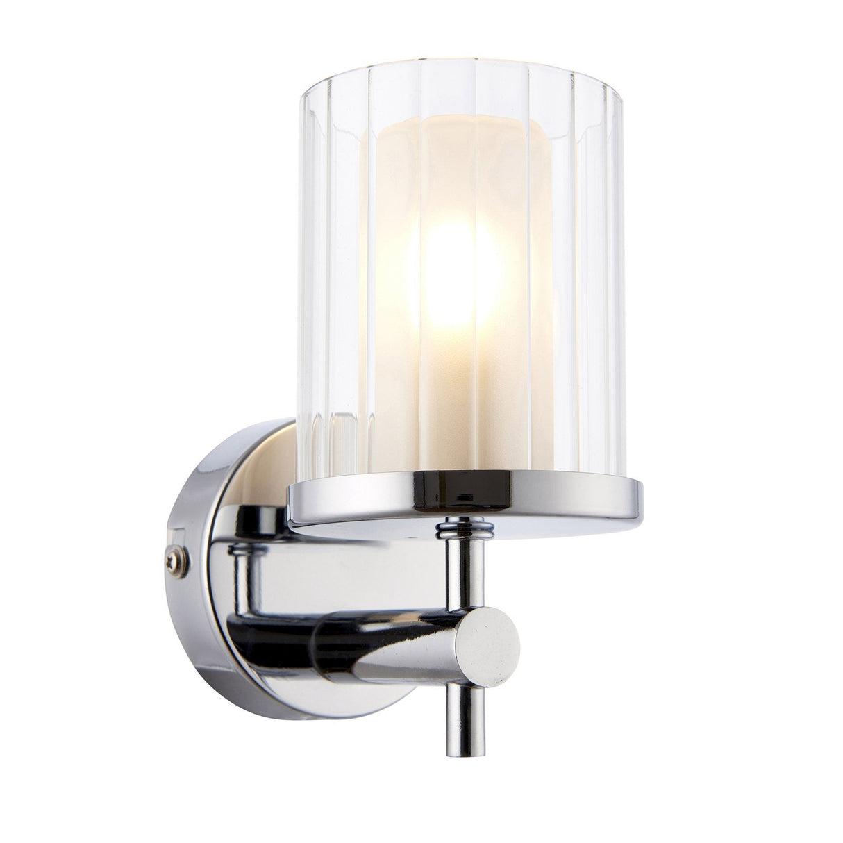 Endon Britton Chrome Bathroom Wall Light