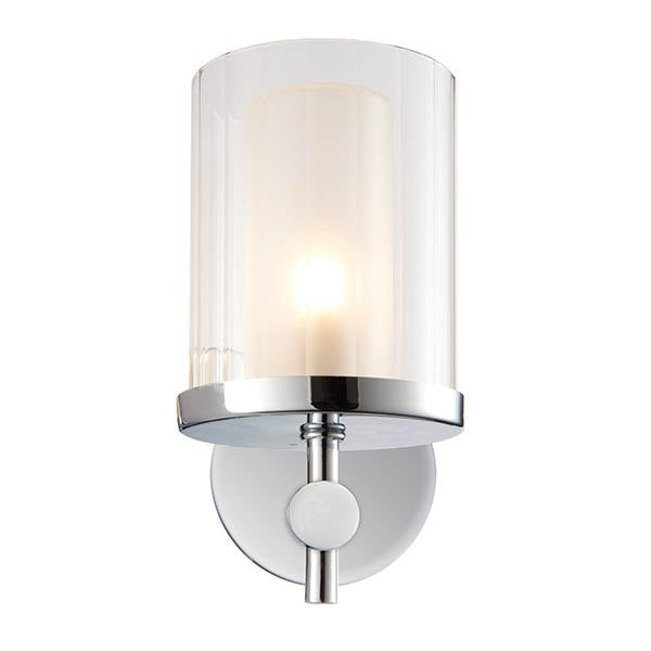 Endon Britton Chrome Bathroom Wall Light