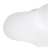 Eos 4 Light Outdoor Flush Ceiling Light - Opal White