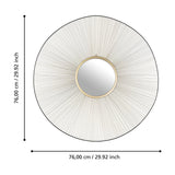 Esashi LED Mirror - Gold