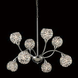 Escado 77cm 8 Light Crystal Chandelier - Polished Chrome