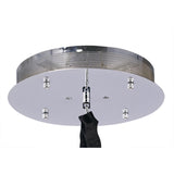Esme 12 Light Crystal Semi-Flush Ceiling Light - Polished Chrome