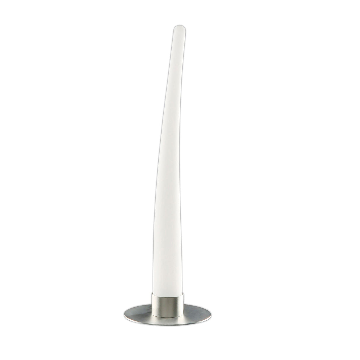 Estalacta 1 Light Table Lamp - Silver/Opal White