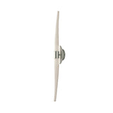 Estalacta 2 Light Large Bathroom Wall Light - Silver/Opal White
