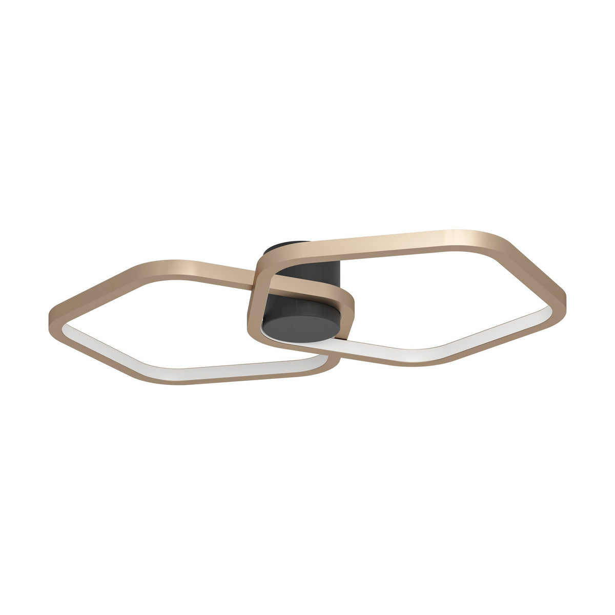 Estrella LED Flush Ceiling Light - Bronze & Black