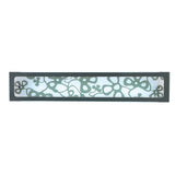 Euphoria 1 Light Medium Bar Wall Light - Chrome/Opal White