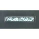Euphoria 1 Light Medium Bar Wall Light - Chrome/Opal White