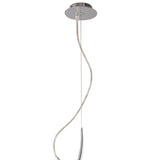 Eve 3 Light Pendant Light – Polished Chrome With White Shade