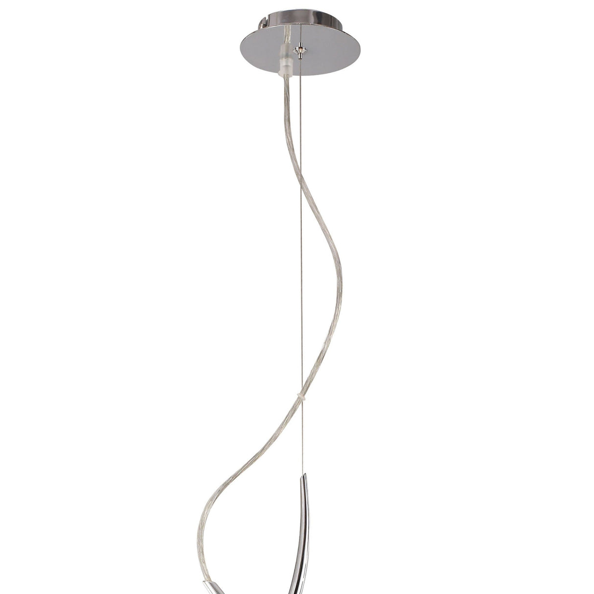 Eve 3 Light Pendant Light – Polished Chrome With Black Shade