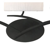 Eve 3 Light Wall Light - Anthracite With White Shades