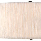 Eve 2 Light Table Lamp - Anthracite With White Round Shade