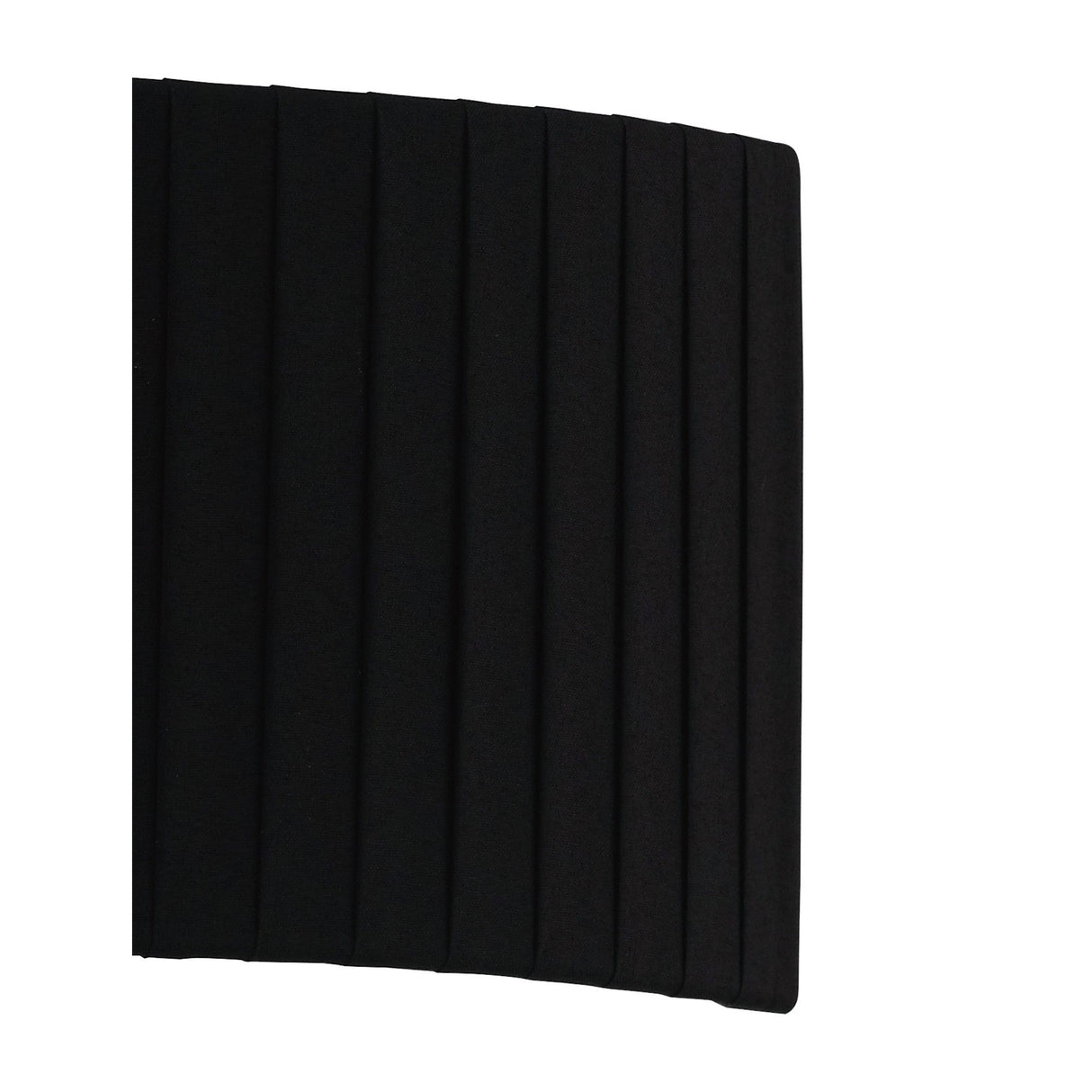 Evelyn 2 Light Crystal Wall Light - Chrome With Black Shade