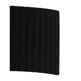 Evelyn 2 Light Crystal Wall Light - Chrome With Black Shade