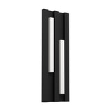 Fandina LED Outdoor Wall Light - Black