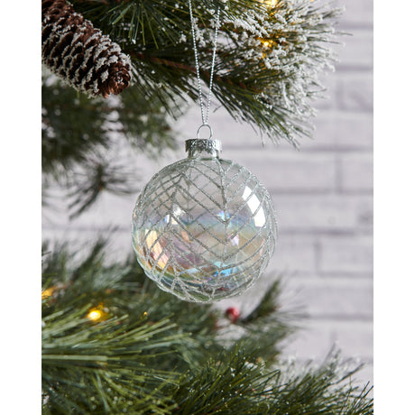 Fanore Christmas Bauble 429543 - Silver