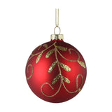 Fanore Christmas Bauble - Red