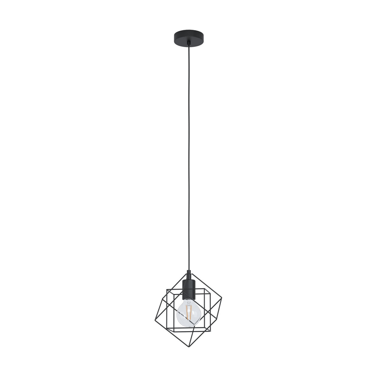 Fanvenne Pendant Light 24 x 20.5cm - Black